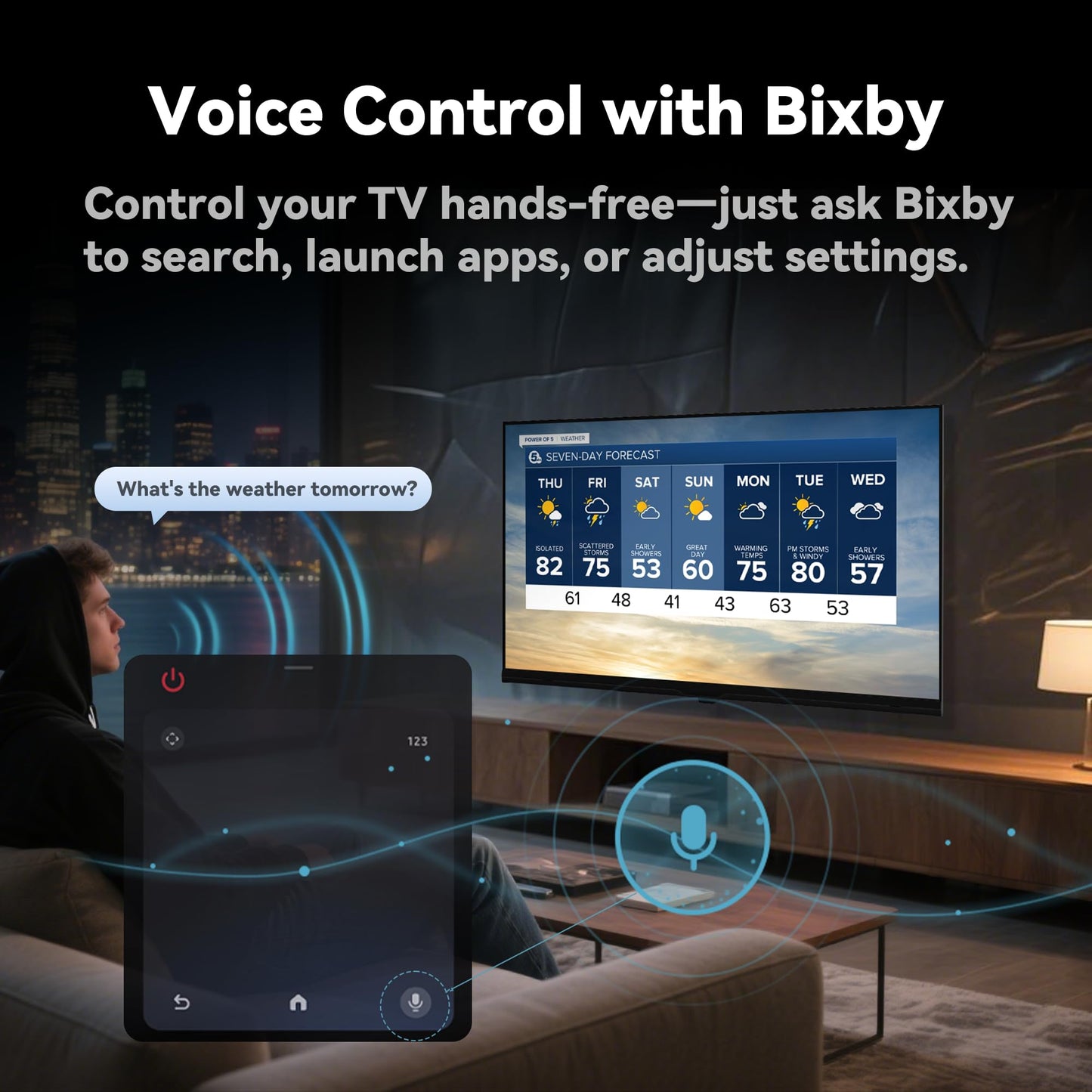 FPD 65 Inch Smart TV, 4K LED Google TV with Google Play Built-in Google Cast, HDR 10, Compatible with Dolby Atmos & Vision MEMC, Voice Assistant Remote, UHD Flat Screen Television (CG65-C3,2024)