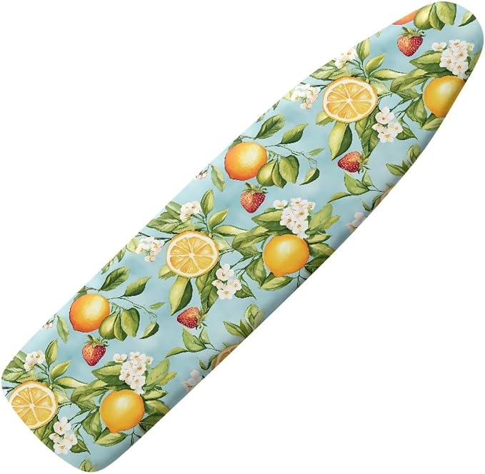 Lemon Fruit Ironing Board Cover Stain Resistant Lightweight Table Top Ironing