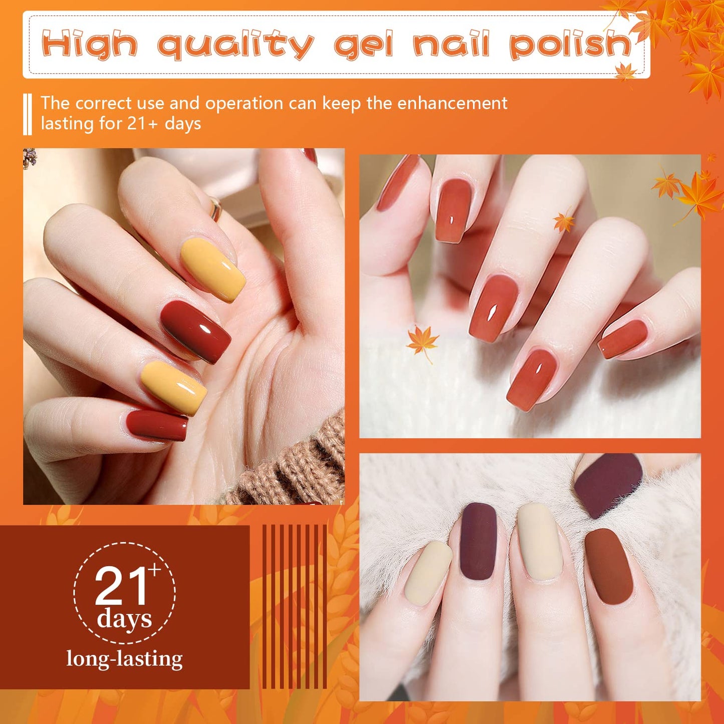 JODSONE Gel Nail Polish Kit with U V Light 32 Colors Gel Polish Nail + 4 Functional Adhesive Bottles Kit Soak Off Manicure Tools Gifts for Women