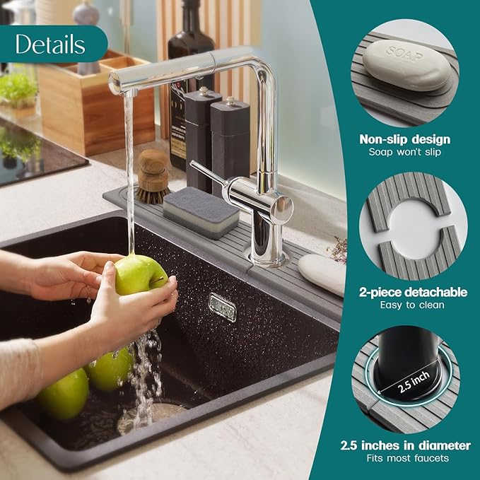 Kitchen Sink Faucet Mat