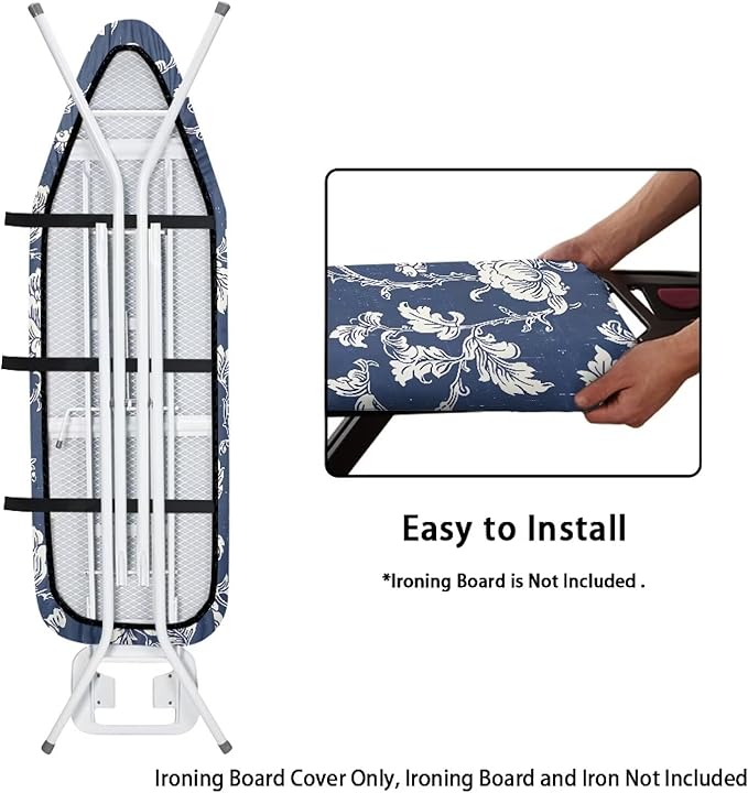 Sprowallow Vintage Flowers Ironing Board Covers