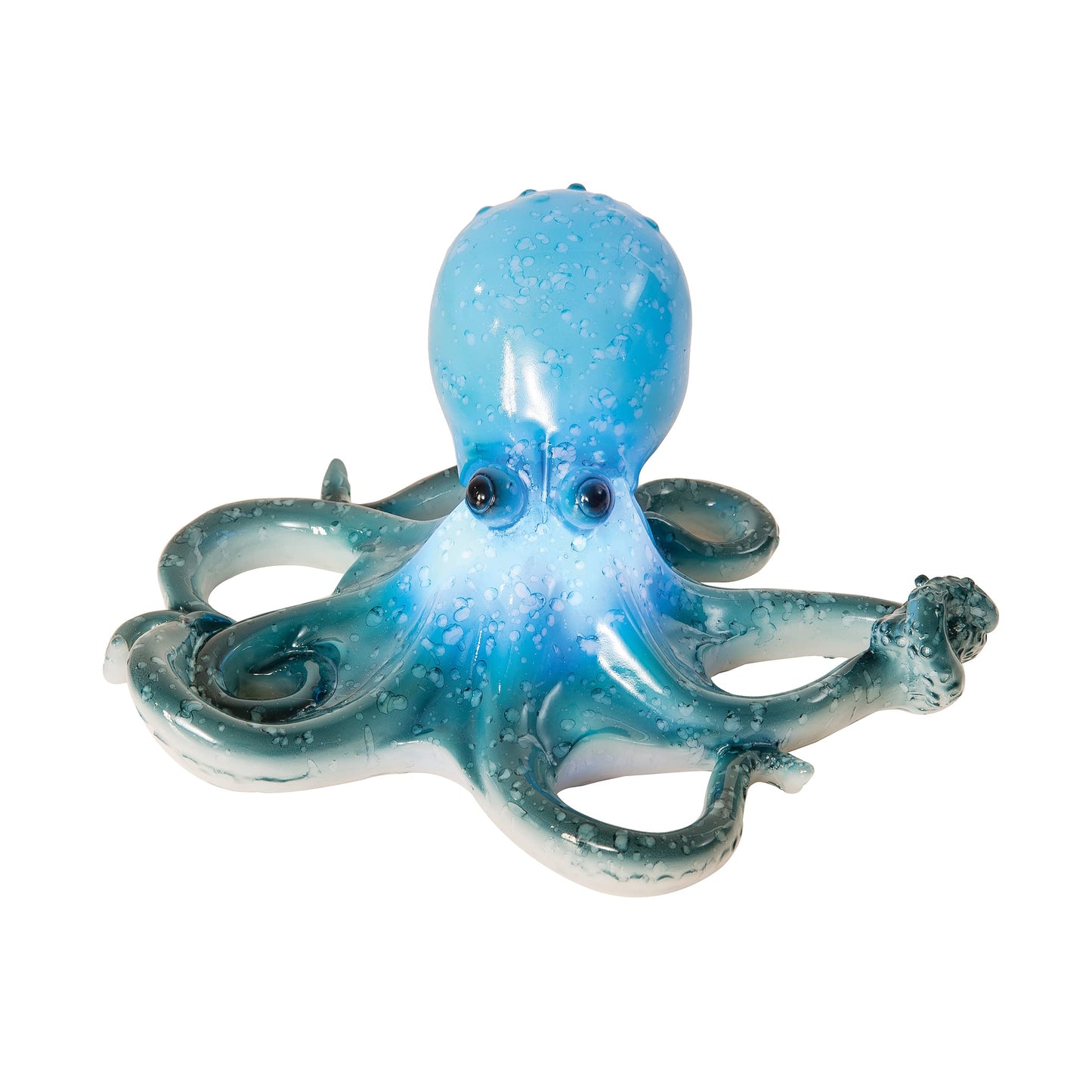 Beachcombers Octopus with Led Figurine Blue