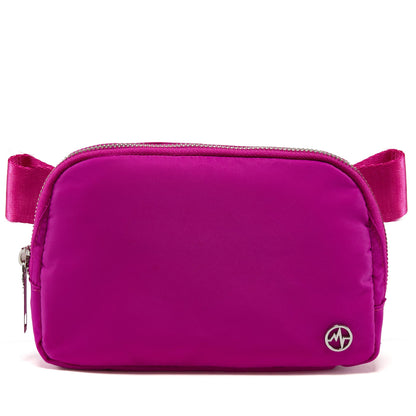 Pander Cross Body Fanny Pack for Women, Fashion Waist Packs, Crossbody Bags, Belt Bag with Adjustable Strap (Black)