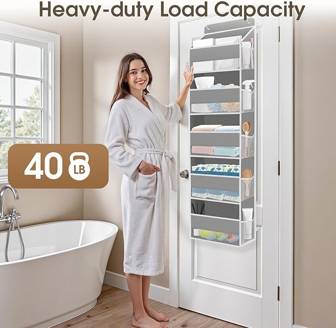 1 Pack Over The Door Organizer, Hanging Storage Organizer