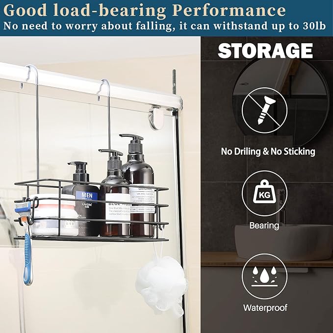 Shower Caddy Hanging Shower Orangizer Stainless Steel Shower Rack