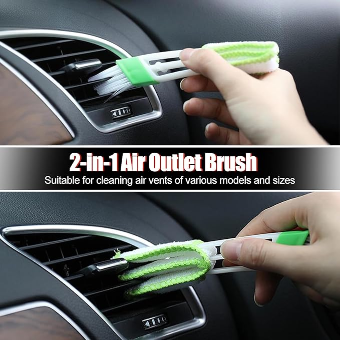 13PCS Car Detailing Brush Set, Car Detailing Brush Kit, Ultra No Soft Scratch
