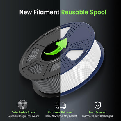 SUNLU High Speed PLA Filament 1.75mm, Up to 600mm/s Fast Printing 3D Printer, High Flow Speedy, Neatly Wound, Rapid HS-PLA, Dimensional Accuracy +/- 0.02mm, 1KG Red