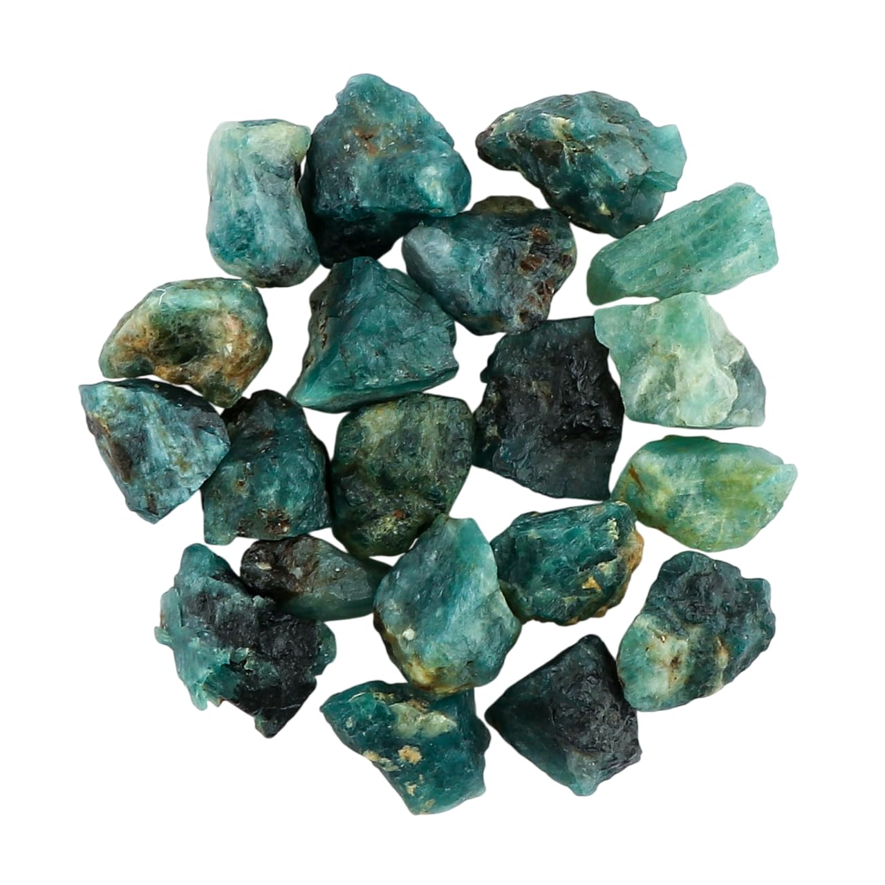 CRYSTALINES Wholesale Natural Raw Grandidierite Gemstones, Rough Stones, Bulk Loose Supplies for Jewelry Making, Healing Crystals, Wire Wrap, Fountain Rocks, Tumbling, Gem Collection, 30cts, 5-7pcs