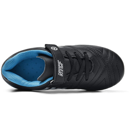 Boys Football Boots Shoes Kids Girls FG/AG Soccer Athletics Sport Shoes Training Shoes Running Shoes Teenager Indoor Outdoor Football Shoes Sneakers for Unisex