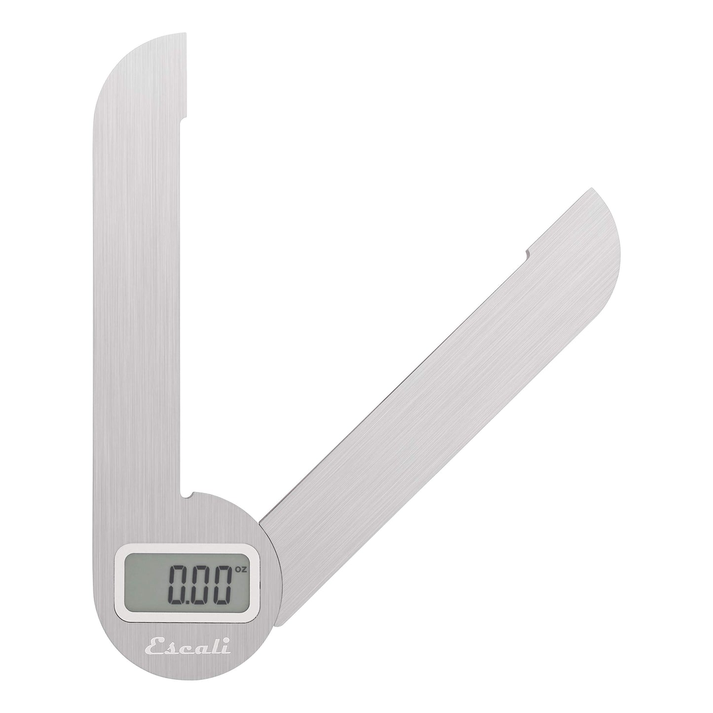 Escali F115 Compact Kitchen Scale, 11 lb/5 kg, Stainless Steel