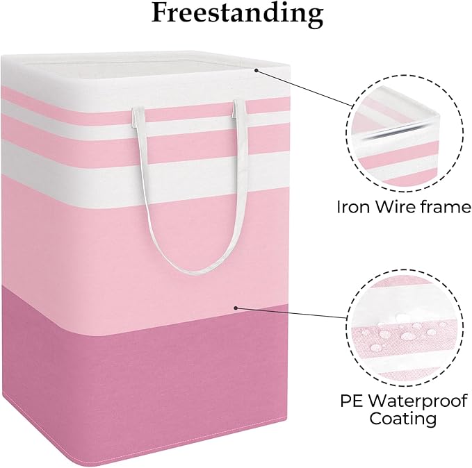 StorageRight Large Collapsible Laundry Basket Hamper