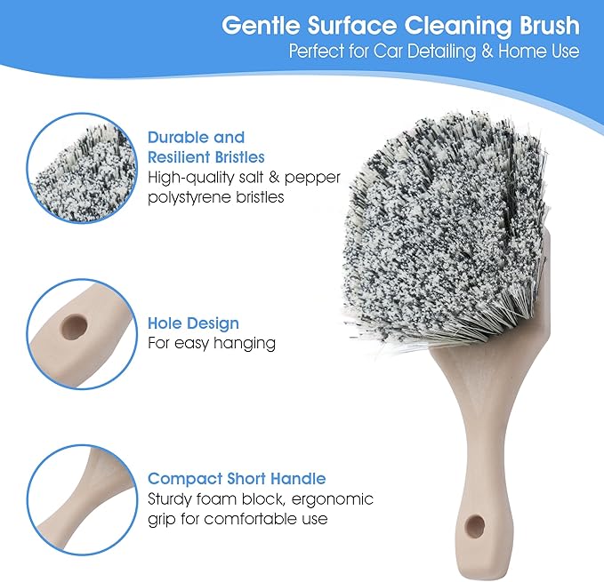 Nanoskin Professional 8.5-Inch Gentle Surface Cleaning Brush