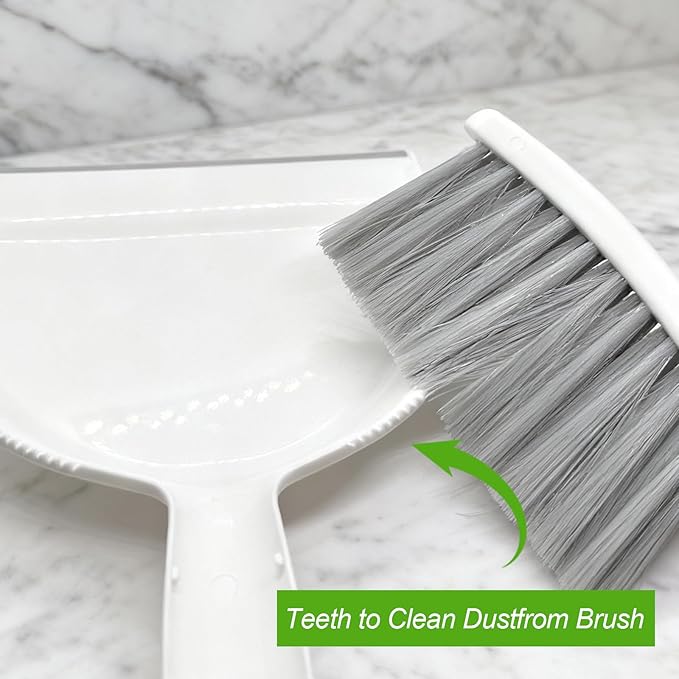 Mini Broom and Dustpan Set, Hand Broom