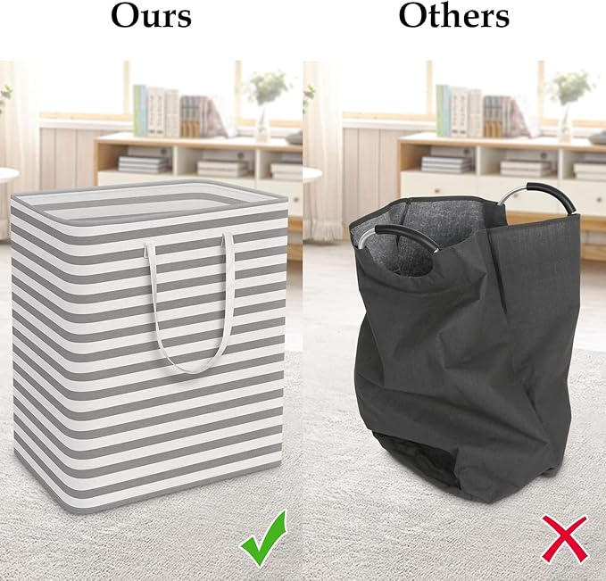 StorageRight Laundry Basket Hamper Large Collapsible Laundry Hamper