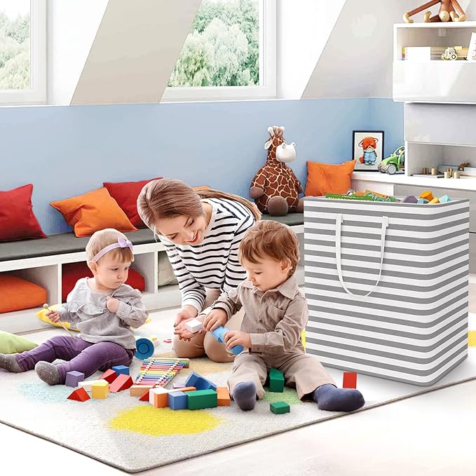 StorageRight Laundry Basket Hamper Large Collapsible Laundry Hamper