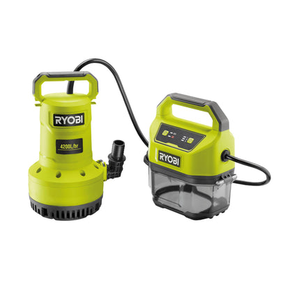 Ryobi RY18SPA-0 18V ONE+ Cordless Submersible Pump (Bare Tool) Green