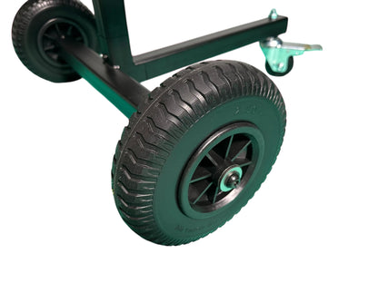 Glide Gear LSH 100 C-Stand Cart – Portable Studio Storage – Holds 6+ Stands, 8.5" Wheels, Wall-Mount Bracket, Steel Build
