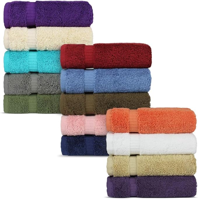 Chakir Turkish Linens Hotel & Spa Quality, Highly Absorbent 100% Cotton Turkish