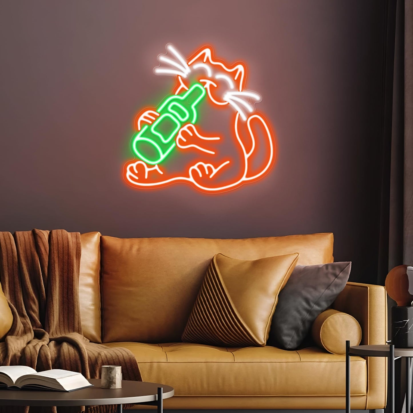 Kavaas Cowboy Boot Neon Sign, Neon Cowboy Hat Sign for Wall Decor | Western Neon Sign for Bedroom, Bar, Office, Man Cave - Best Gifts for Rodeo Enthusiast, Birthday, Christmas