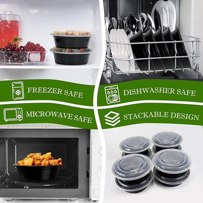 Meal Prep Containers Reusable 32oz