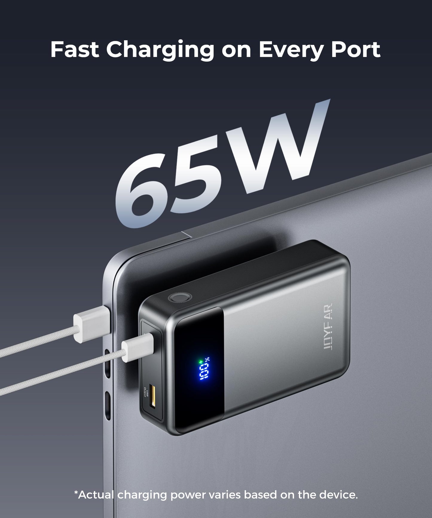 Portable-Charger-Power-Bank Travel Essentials Battery Pack USB C 30000mAh Built in Cable 22.5W Phone Fast Charging Powerbank Compatible with iPhone 16 15 14 13 12 11 iPad Samsung Google Xiaomi