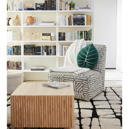 Green Philosophy Co. Monstera Leaf Pillow - Mossy Earth - Large Soft Plant-Shaped Plush Cushion for Couch, Bed, or Reading Nook - Cute & Unique Nature-Inspired Decor Super Soft & Cuddly Throw Pillow