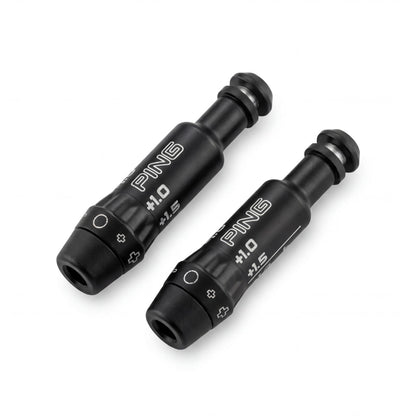 JVeensun Premium Golf Shaft Adapter Sleeve - 0.335" Tip Size | Compatible with Ping G430/G425 Max/G410 Driver & Fairway Woods | All-in-One Kit for Shaft Extension & Replacement (Black |2pcs)