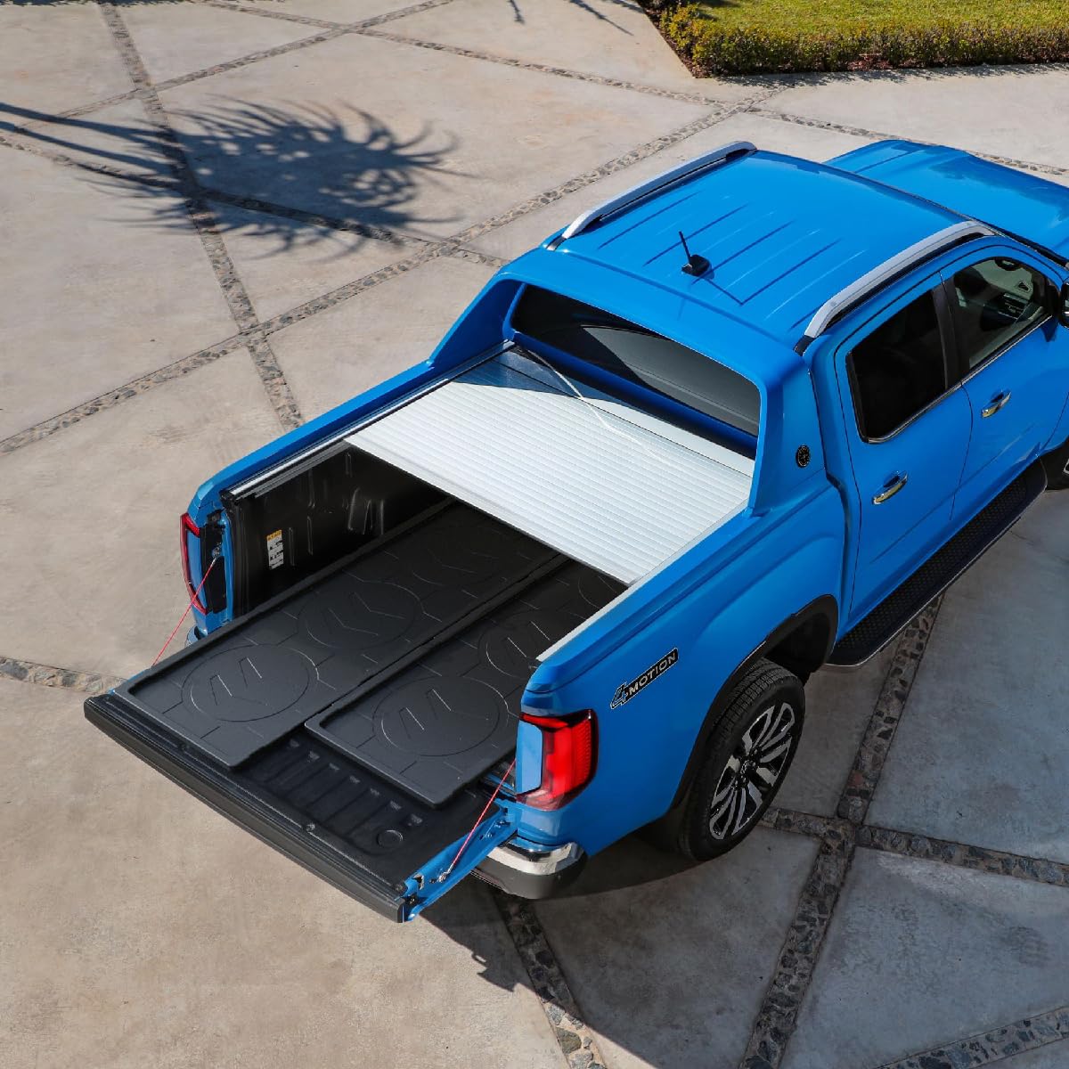 LECARDIO Heavy Duty Slide-Out Truck Bed Cargo Tray,Pull-Out Storage Organizer for Pickup Trucks,Fits 5'5" Beds & Longer