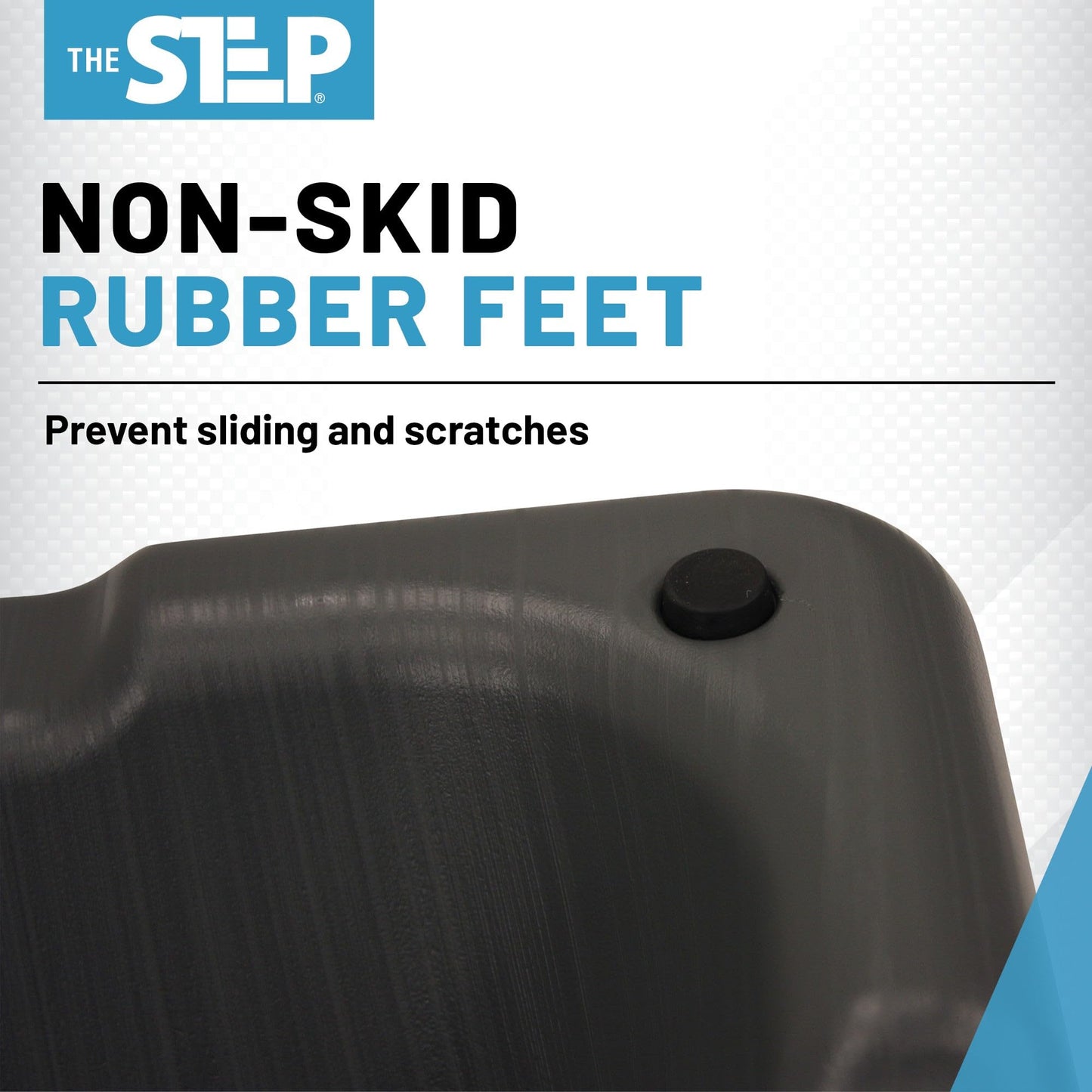 The Step Adjustable High Step Aerobic Platform with 4 Risers, Home Gym Workout Equipment, Fitness Stair Stepper Exercise Platform, Aerobic Exercise Equipment Made in the USA