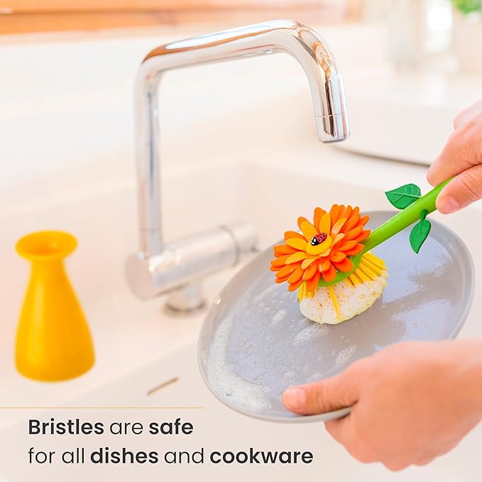 Vigar Flower Power Dish Brush