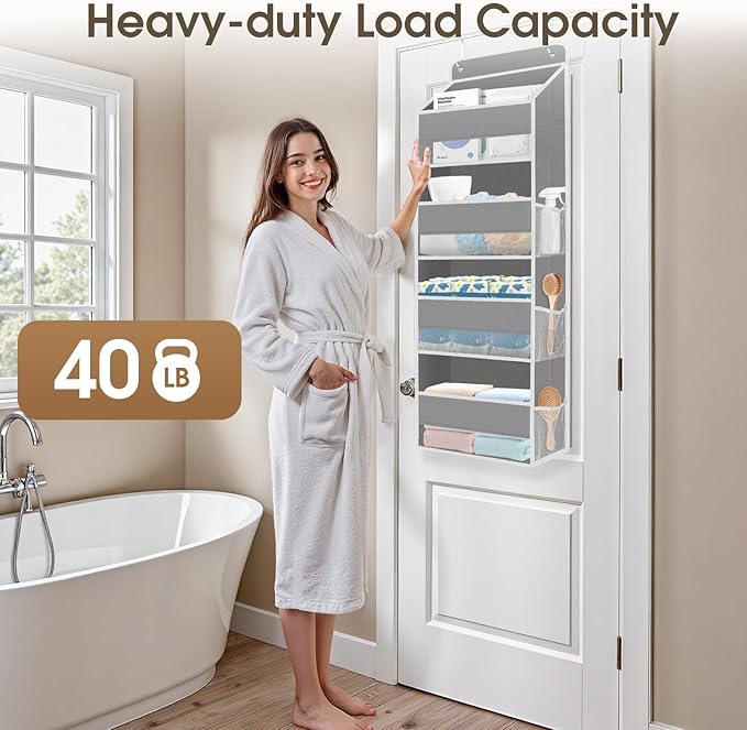 2 Pack Over The Door Organizer, Hanging Storage Organizer