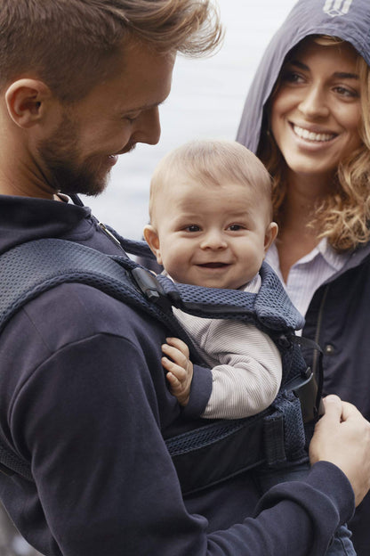 BabyBjörn Baby Carrier One Air, 3D Mesh, Navy blue