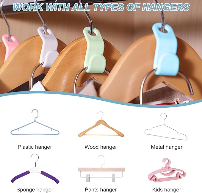 50 PCS Space Saving Hanger
