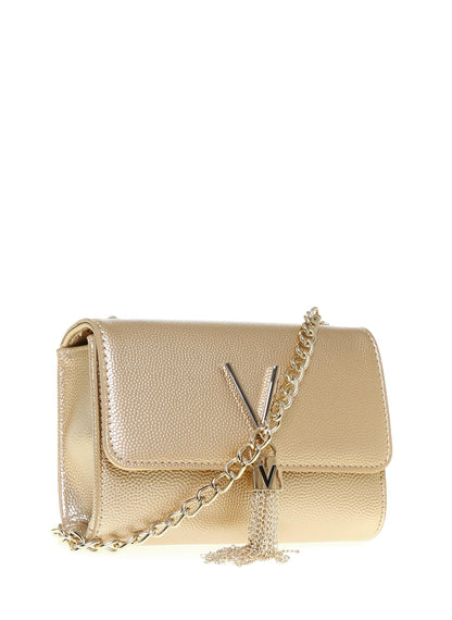 Valentino by Mario Valentino Womens VBS1R403G Divina Clutch Gold (ORO)
