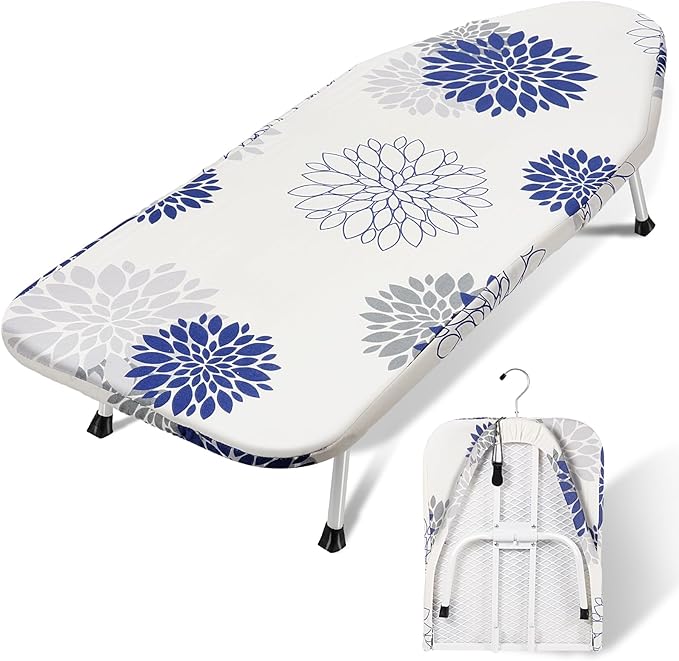 SheeChung Tabletop Ironing Board 12"x32", Small Ironing Boards