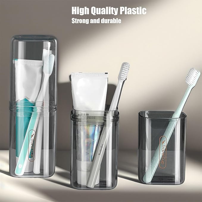 Toothbrush Cup Toothbrush Travel Case, Travel Toothbrush Holder Case