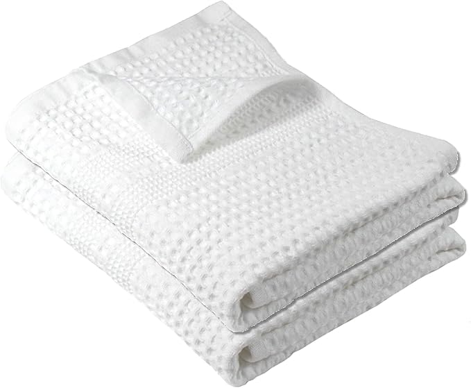 GILDEN TREE Waffle Hand Towels for Bathroom Quick Dry Towel Super Absorbent