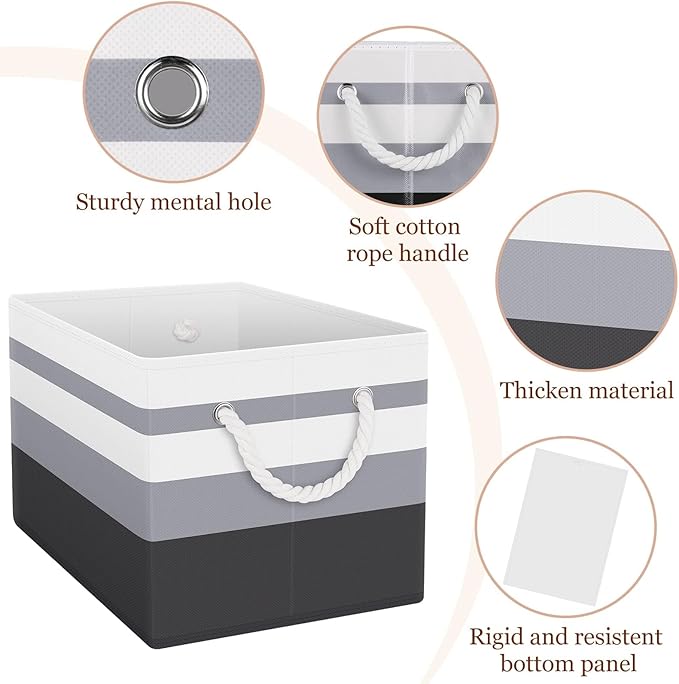 Fab totes Storage Bins, Foldable Storage Baskets