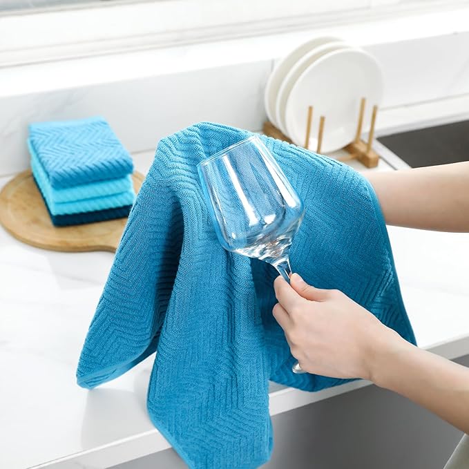 100% Cotton Kitchen Dish Towels Set