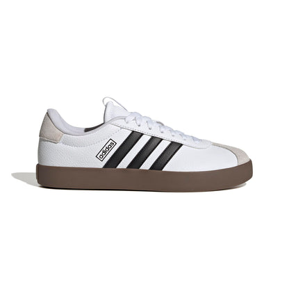 adidas Women's VL Court 3.0 Shoes, Cloud White/core Black/Grey one, 6 UK