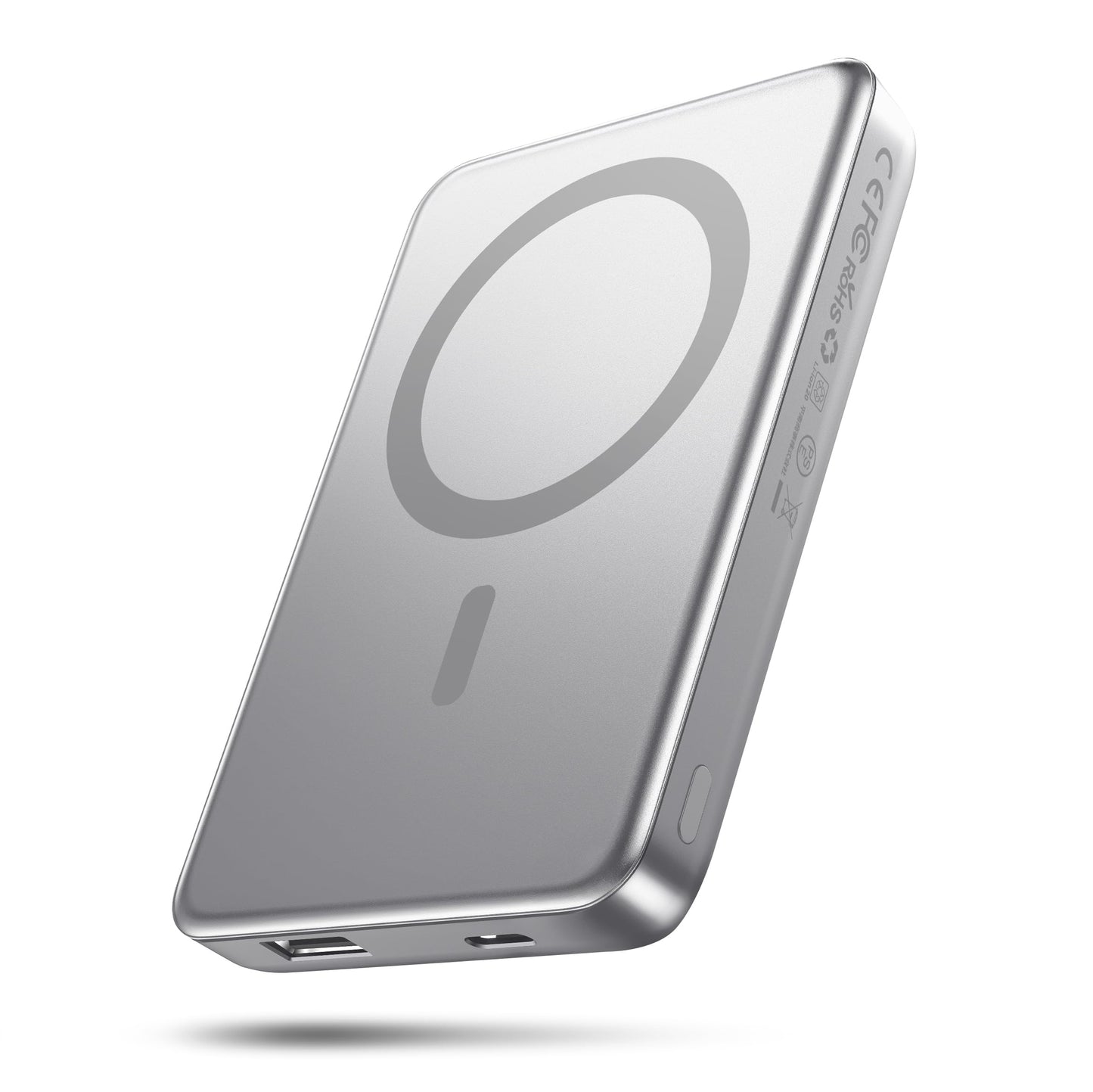 for Magsafe Battery Pack, 10000mAh Magnetic Portable Charger with USB-C 20W Fast Charging, Slim & Lightweight Wireless Power Bank for iPhone Air/17/16/15/14/13 Series, for Travel Cruise Essentials