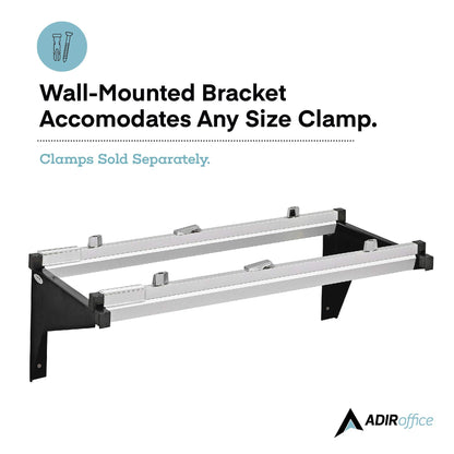 Adir Blueprint Wall Rack - Blueprint Plans Organizer and Construction Plan Holder - Poster Display and Map Rack for Office and Home (Without Blueprint Clamps)