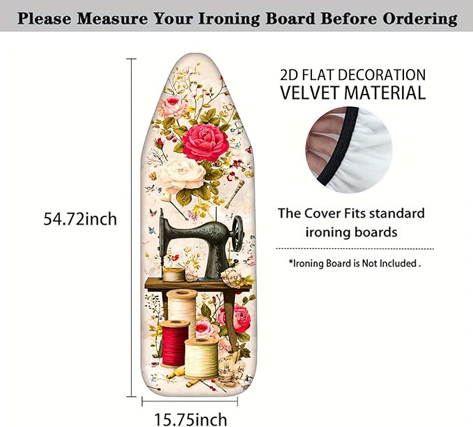 Nuxovilar Ironing Board Cover and Pad