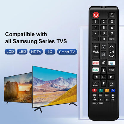 for Samsung TV Remote Replacement for Smart TV with Voice Control - Compatible with Samsung TV 2015-2024 Models - Voice Command (Replacement for OEM)