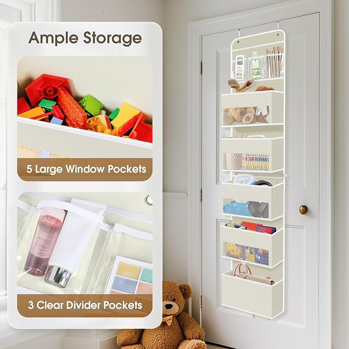 6-Tier Over The Door Organizer, Hanging Storage Organizer
