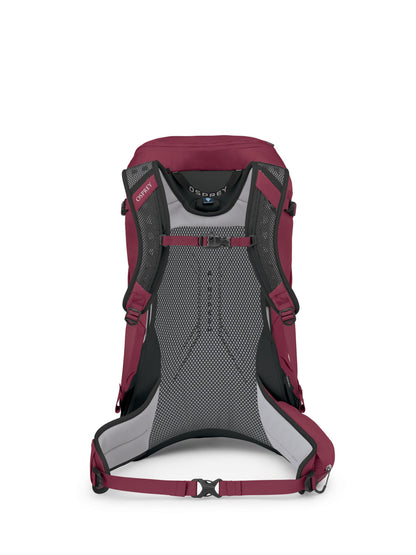 Osprey Hikelite 32L Lightweight Hiking Backpack - Durable Travel Daypack with Rain Cover for Men and Women, Chameleon/Black, M/L