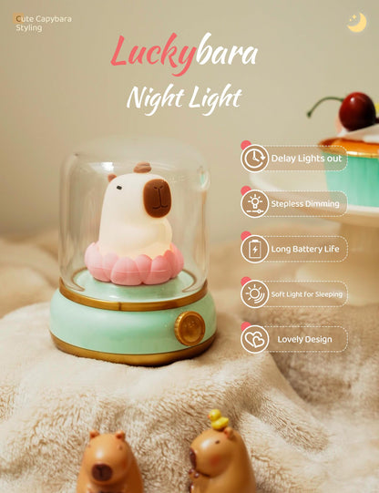 Cute Ghost Campfire Lamp, Halloween Decor,Kids Night Light，Adjustable Dimmable Rechargeable Night Light for Kids, Girls, Boys Gifts,Halloween,Christmas Decorations