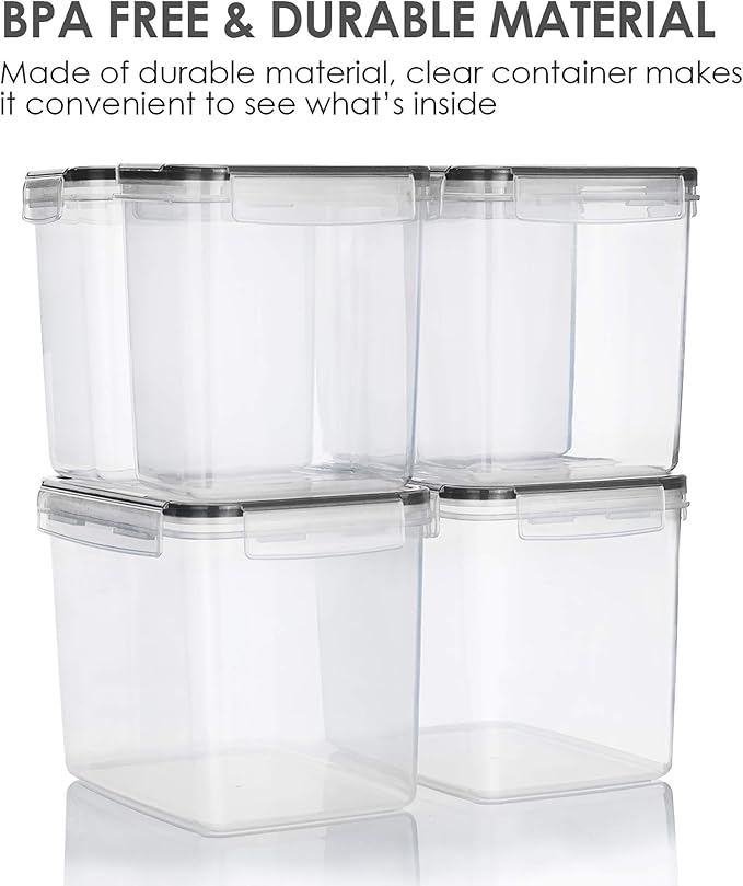 Vtopmart Airtight Food Storage Containers 6 Pieces