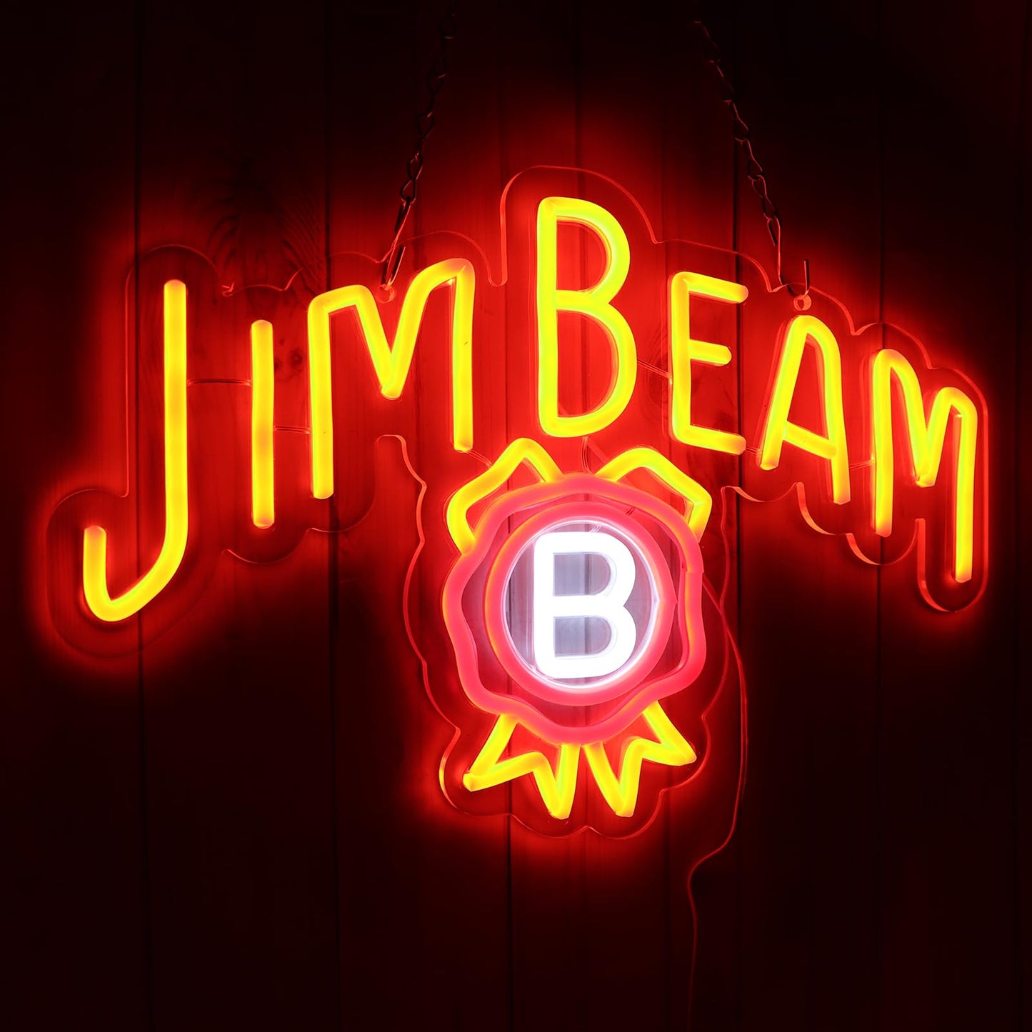 Neon Signs for Wall Decor，Neon Lights for Bedroom Led Business Signs Suitable for Drinks Shop、Man Cave、Christmas Gifts，16 * 10Inch(red)