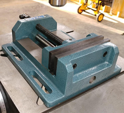 Wilton Low-Profile Drill Press Vise, 6" Jaw Width, 6" Jaw Opening, 2" Jaw Depth (Model LP6)